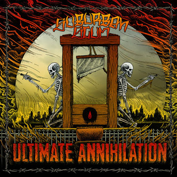 SUBURBAN SCUM "Ultimate Annihilation" LP (Reality) Orange Vinyl